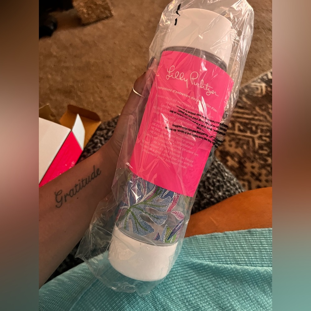 Lilly Pulitzer water bottle